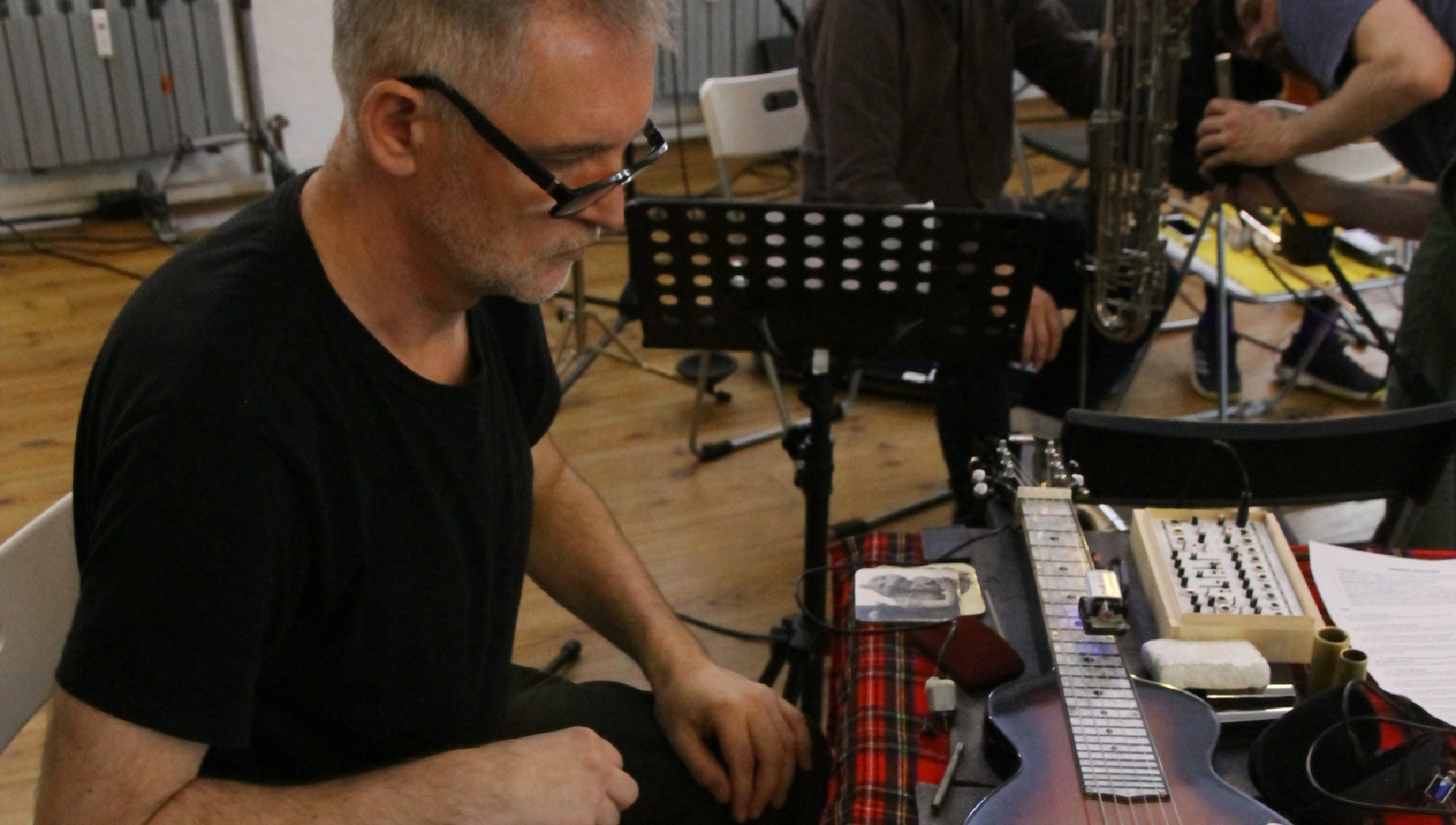 2019-07-08 Ame Zek's 'Unfinished sense of time' im Studio Börne45